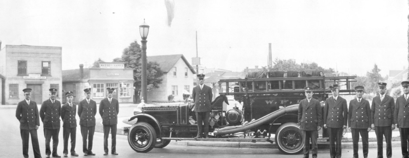 Waterloo Fire Department 1925