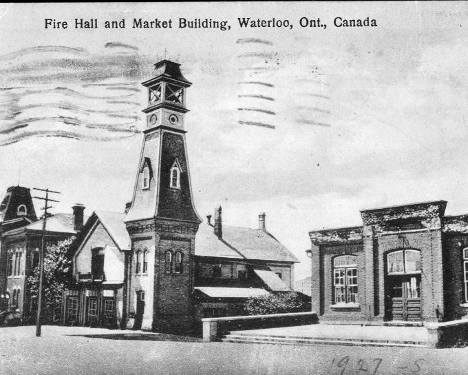 Waterloo 1927 Postcard