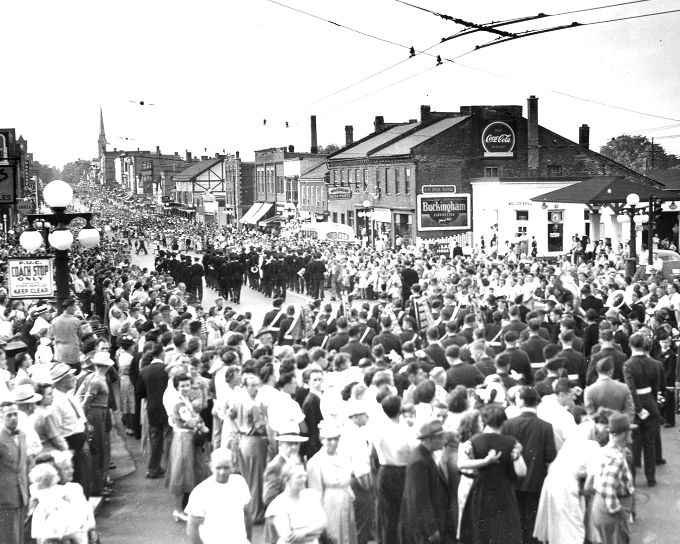 Waterloo Band Festival 1956